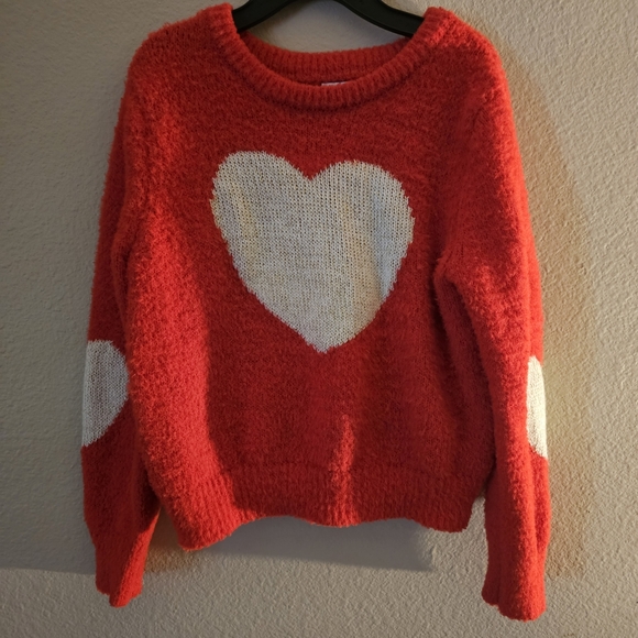 Cozy Red Heart Kids Sweater - Picture 1 of 7